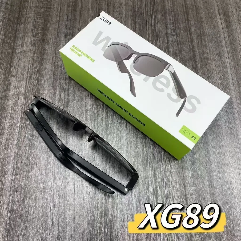 XG89 Series AI Translation Bluetooth Smart Glasses (Gradient Lenses, Music & Calls, Riding & Driving)