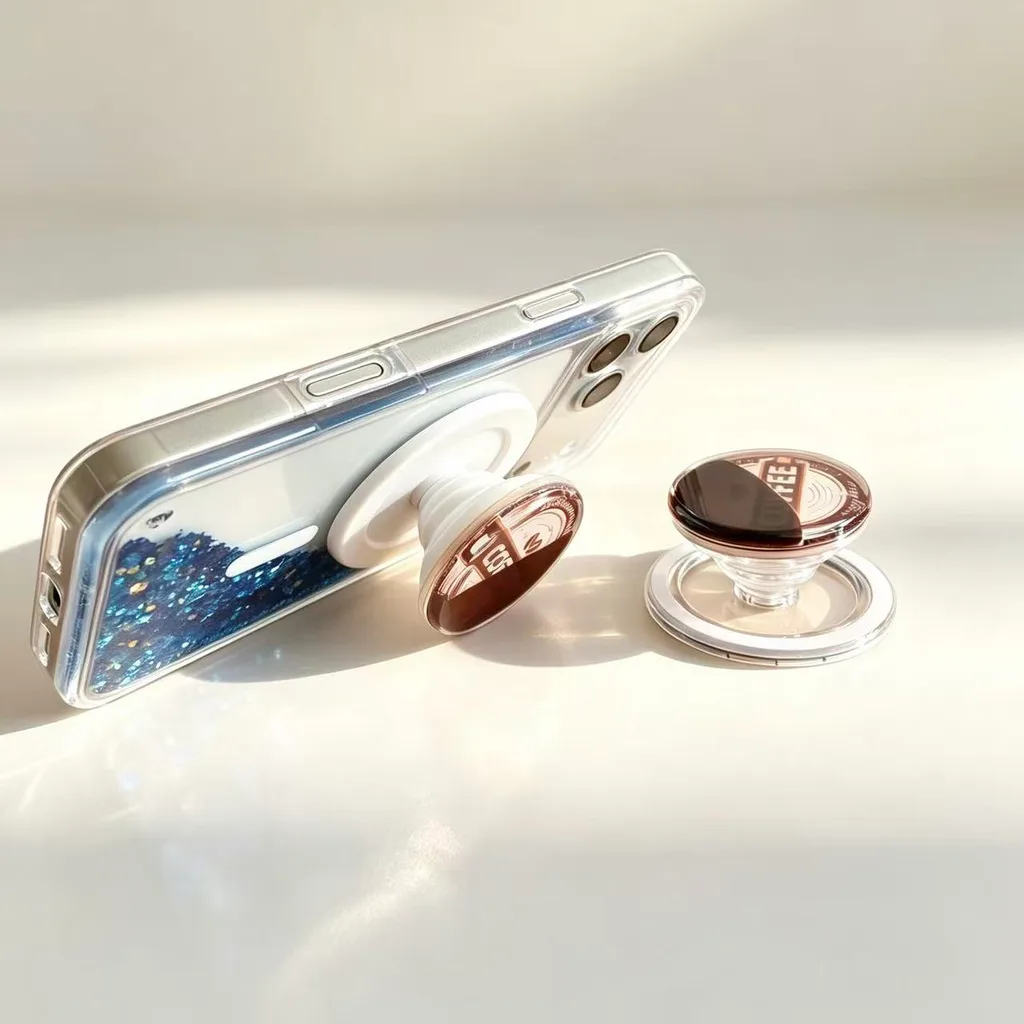 Magnetic phone stand (telescopic finger ring, detachable magnet)